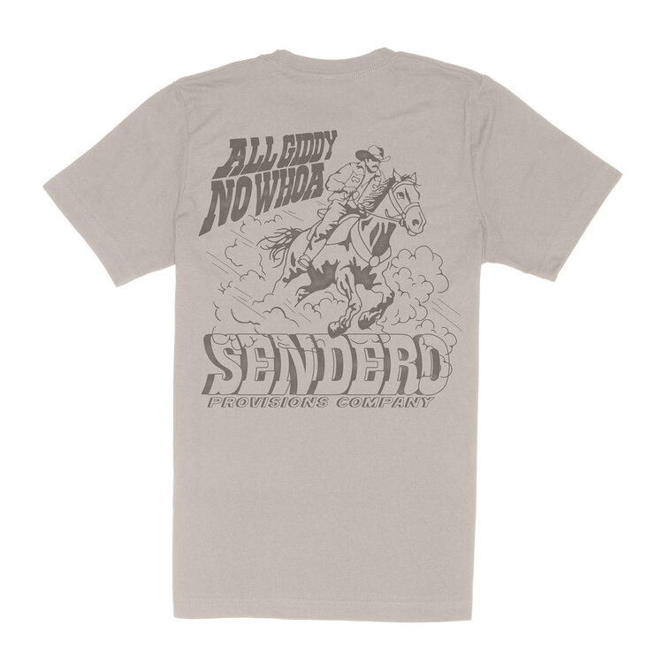 SENDERO Sendero ALL GIDDY NO WHOA T-SHIRT SAND