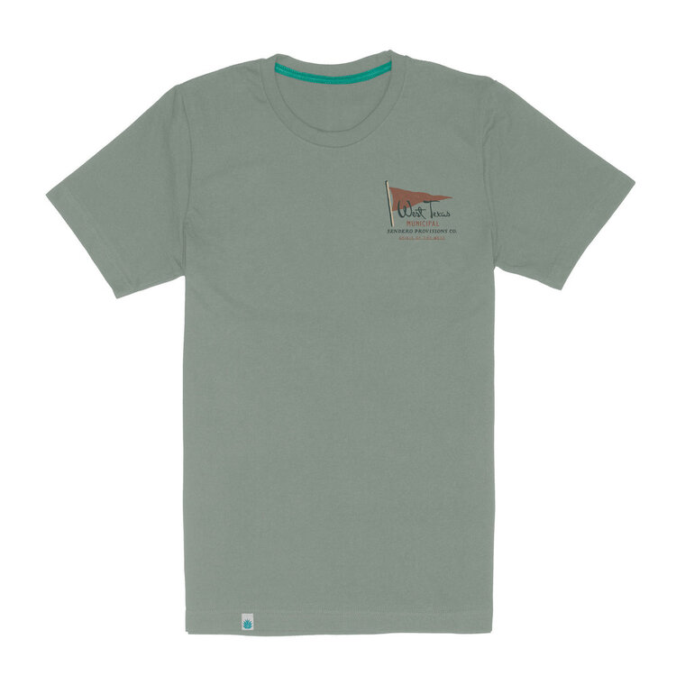 SENDERO Sendero WEST TEXAS MUNICIPAL T-SHIRT LAGUNA