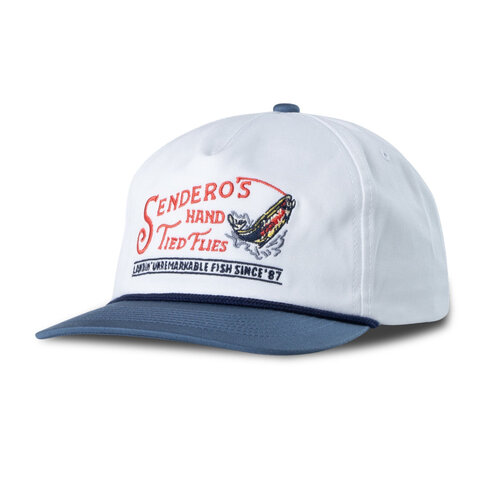SENDERO Sendero HAND TIED FLIES HAT WHITE/NAVY