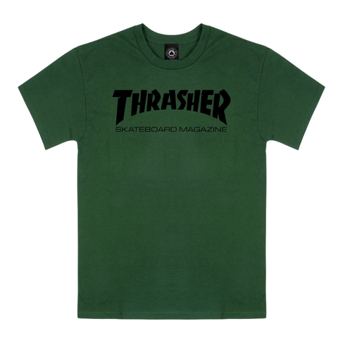 Thrasher THRASHER SKATE MAG T-SHIRT GREEN