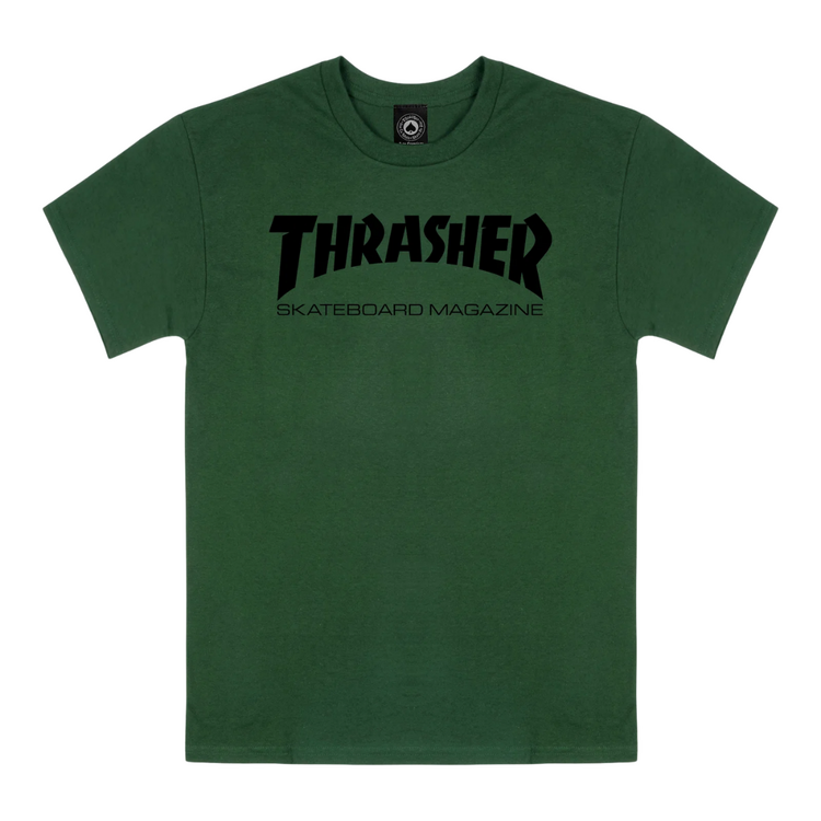 Thrasher THRASHER SKATE MAG T-SHIRT GREEN