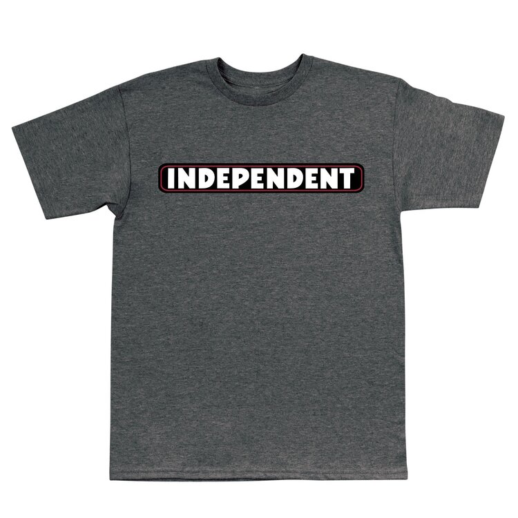 Independent INDEPENDENT T-shirt Bar Logo Heather Grey
