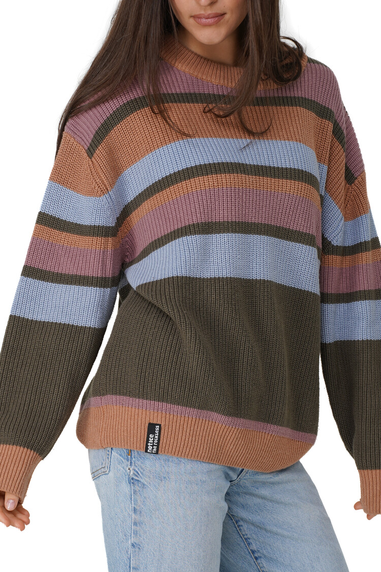 NOTICE THE RECKLESS NOTICE THE RECKLESS Arctic Dusk Knit Sweater