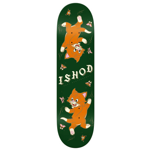 Real REAL ISHOD KITTEN SCRATCH TWIN GRN DECK SLICK 8.3