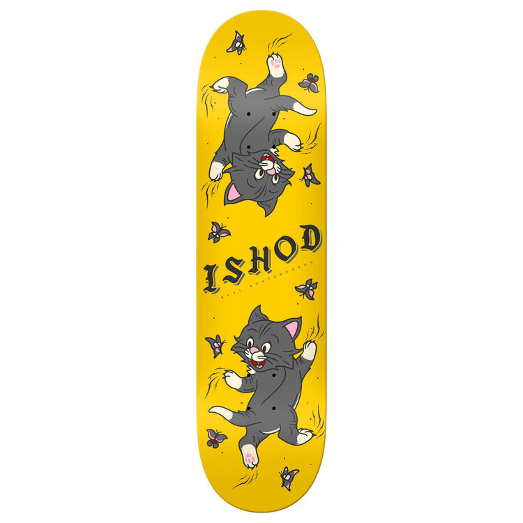Real REAL ISHOD KITTEN SCRATCH TWIN YELLOW DECK 8.0