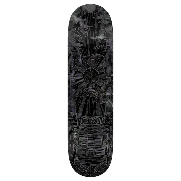Real REAL MASON BLACK SUNDAY CATHEDRAL DECK 8.25