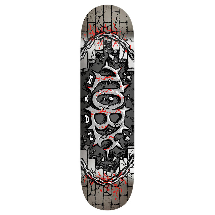 Real REAL TOBY RYAN OVAL SILVER DECK 8.38