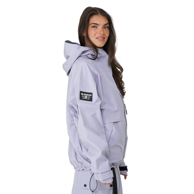 NOTICE THE RECKLESS Notice the Reckless - North Wind 3-Layer Outer Shell Jacket Blue