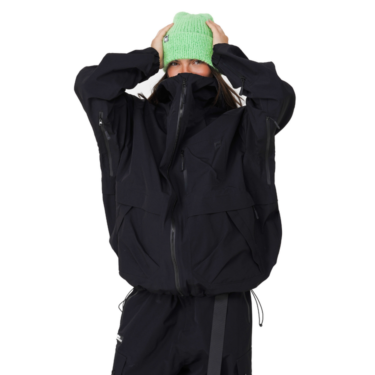 NOTICE THE RECKLESS Notice the Reckless- The Reckless 3-Layer Outer Shell Jacket Black
