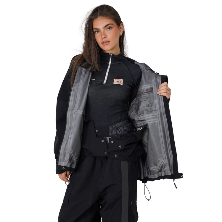 NOTICE THE RECKLESS Notice the Reckless- The Reckless 3-Layer Outer Shell Jacket Black