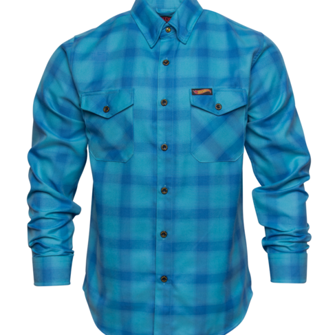 DIXXON DIXXON HOT WHEELS LEGENDS FLANNEL - BLUE