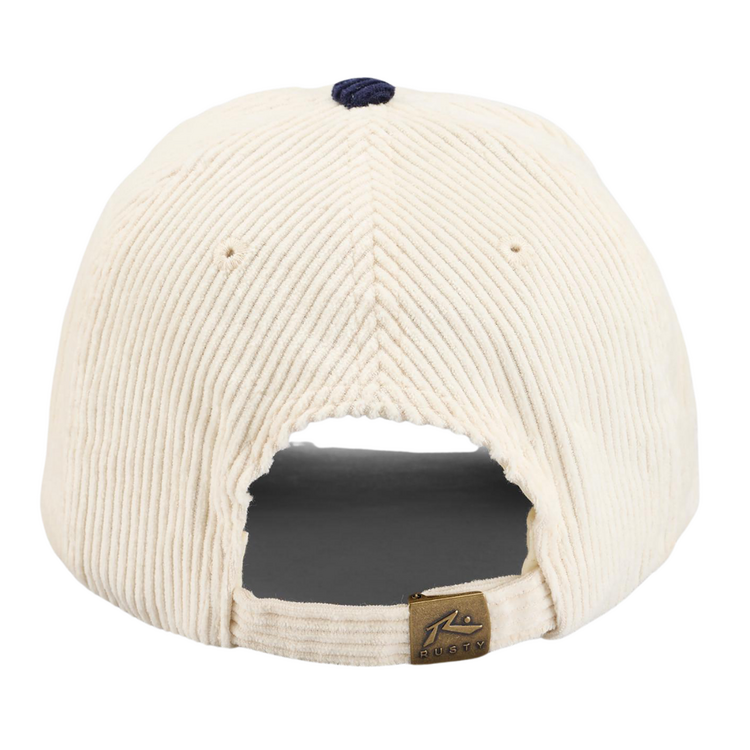 RUSTY RUSTY ORBIT CORD SIX PANEL CAP
