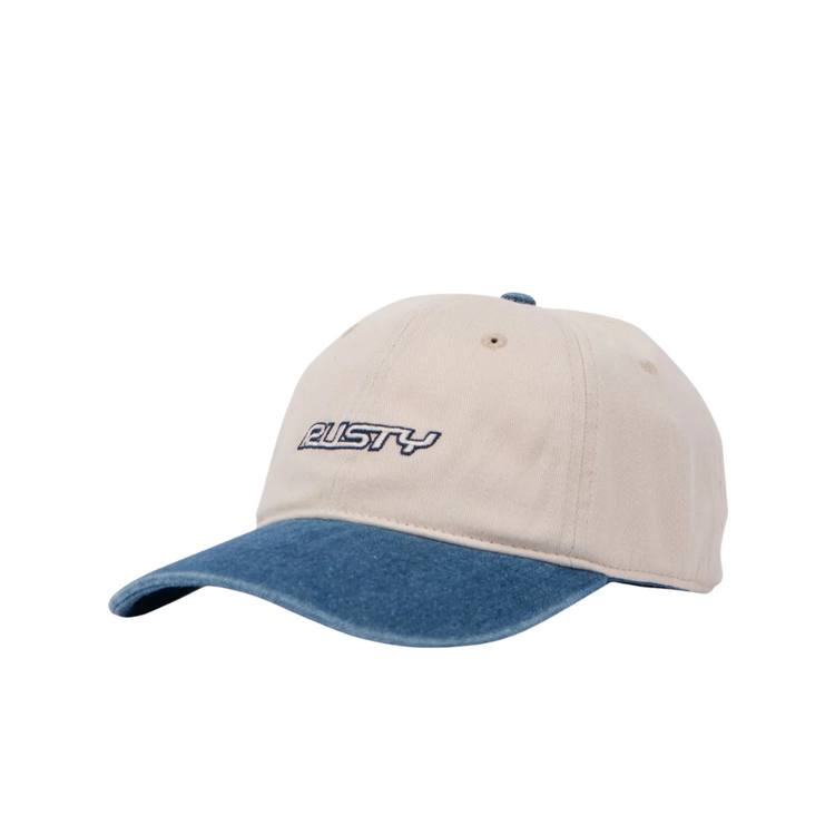 RUSTY RUSTY FLIP DAD CAP - MIDDY BLUE