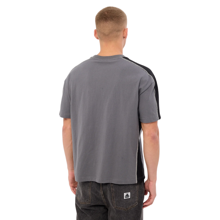 RUSTY RUSTY HIT UP SHORT SLEEVE TEE - STEEL