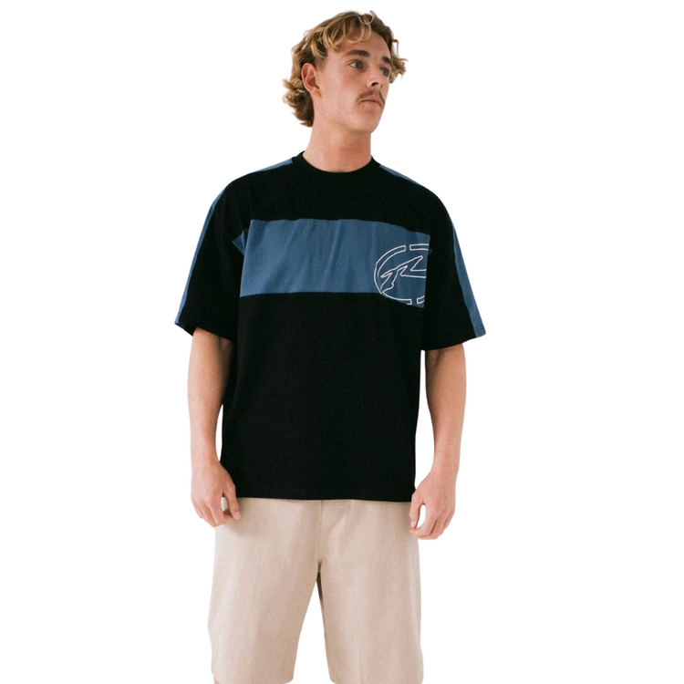RUSTY RUSTY KILL SWITCH SHORT SLEEVE TEE - BLACK