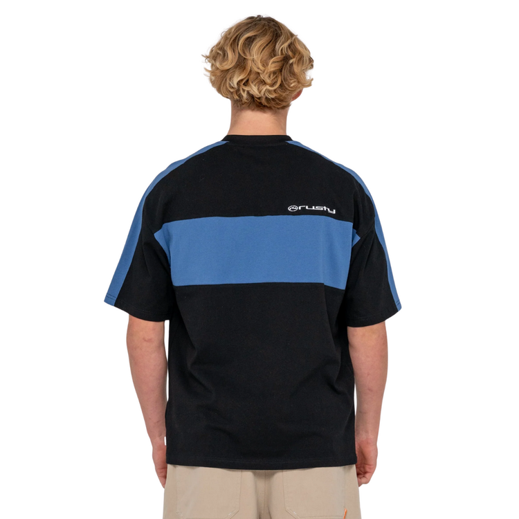 RUSTY RUSTY KILL SWITCH SHORT SLEEVE TEE - BLACK