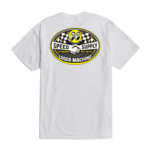 LOSER MACHINE Loser Machine Handshake Tee Vintage White