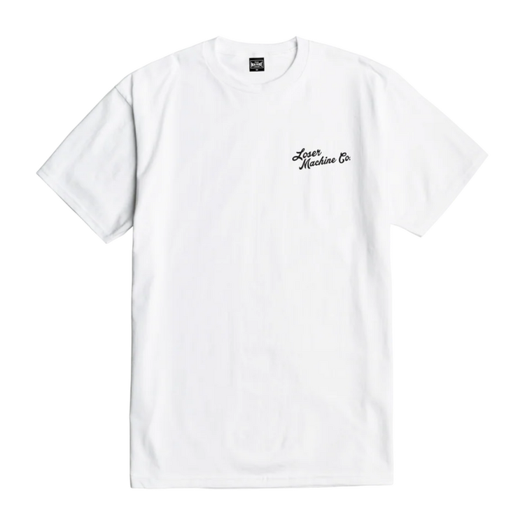 LOSER MACHINE Loser Machine Wild Ride Tee White