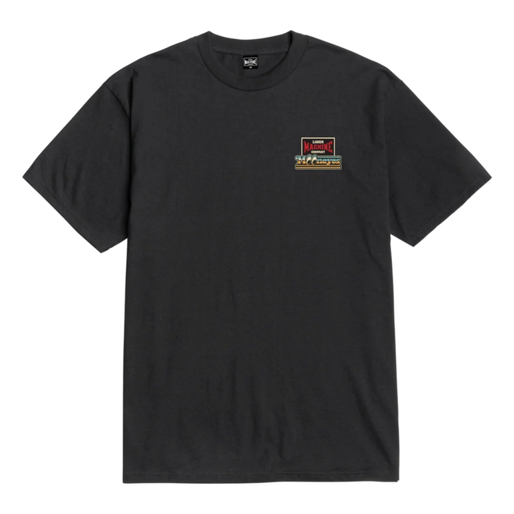 LOSER MACHINE Loser Machine Redline Tee Black