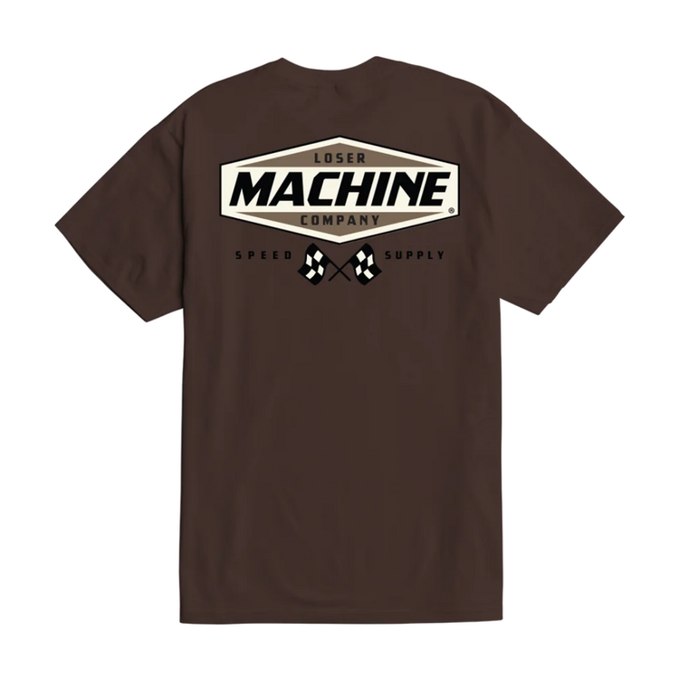 LOSER MACHINE Loser Machine Overdrive Tee Java Brown