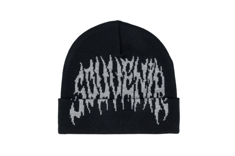 SOUVENIR Souvenir DIRTY CUFF BEANIE BLACK