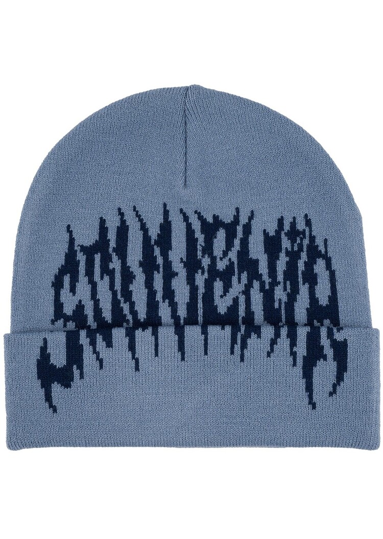 SOUVENIR Souvenir DIRTY CUFF BEANIE BLUE FOG