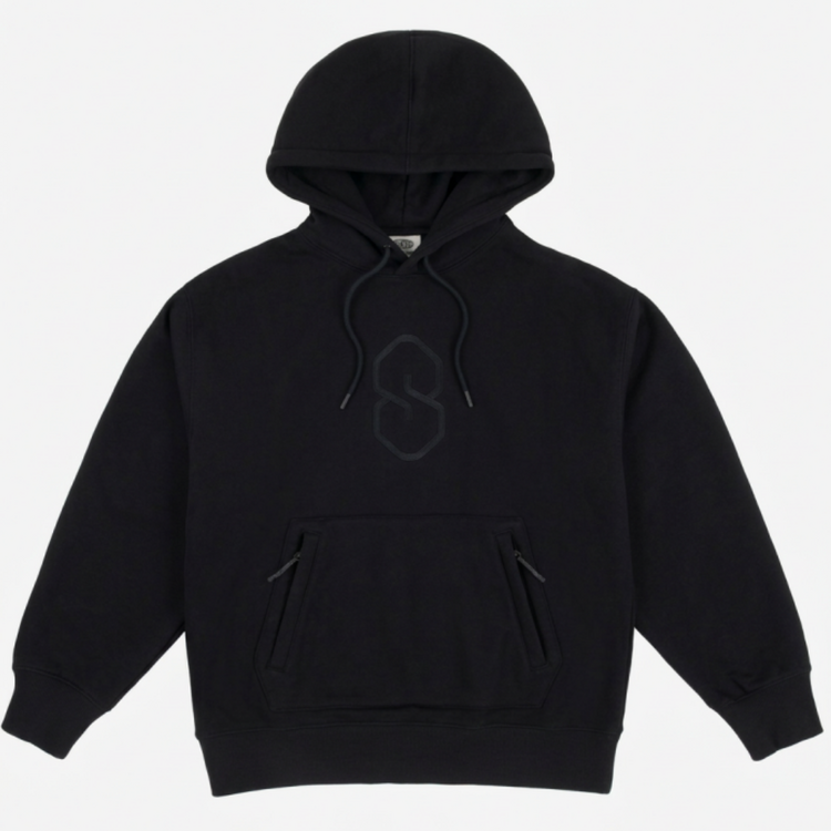 SOUVENIR Souvenir DWR TECH HOODY BLACK