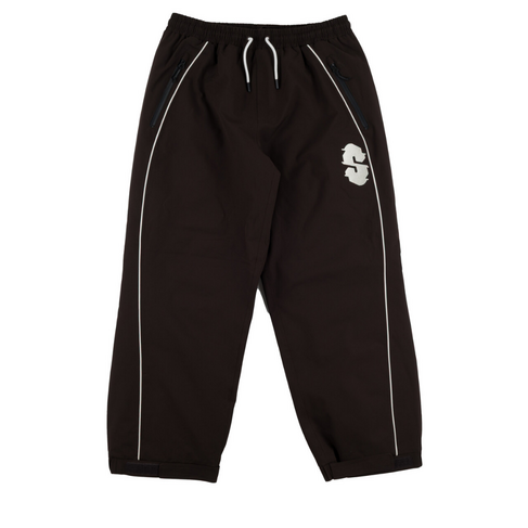 SOUVENIR Souvenir INSULATED TRACK PANT COCOA