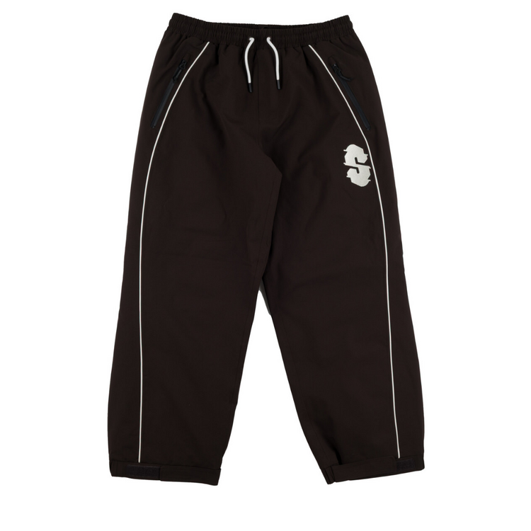 SOUVENIR Souvenir INSULATED TRACK PANT COCOA