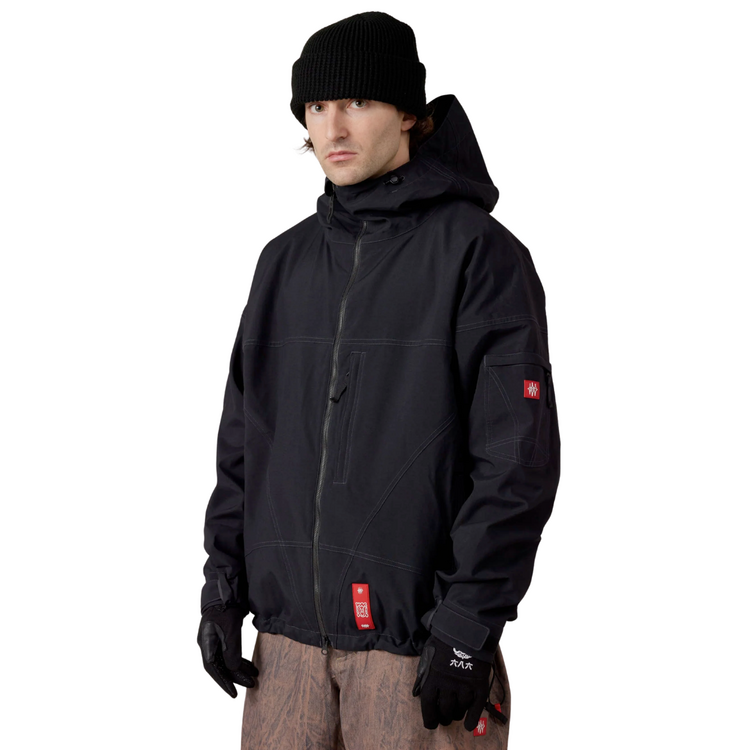 686 686 MENS 686 DOJO SHELL JACKET BLACK