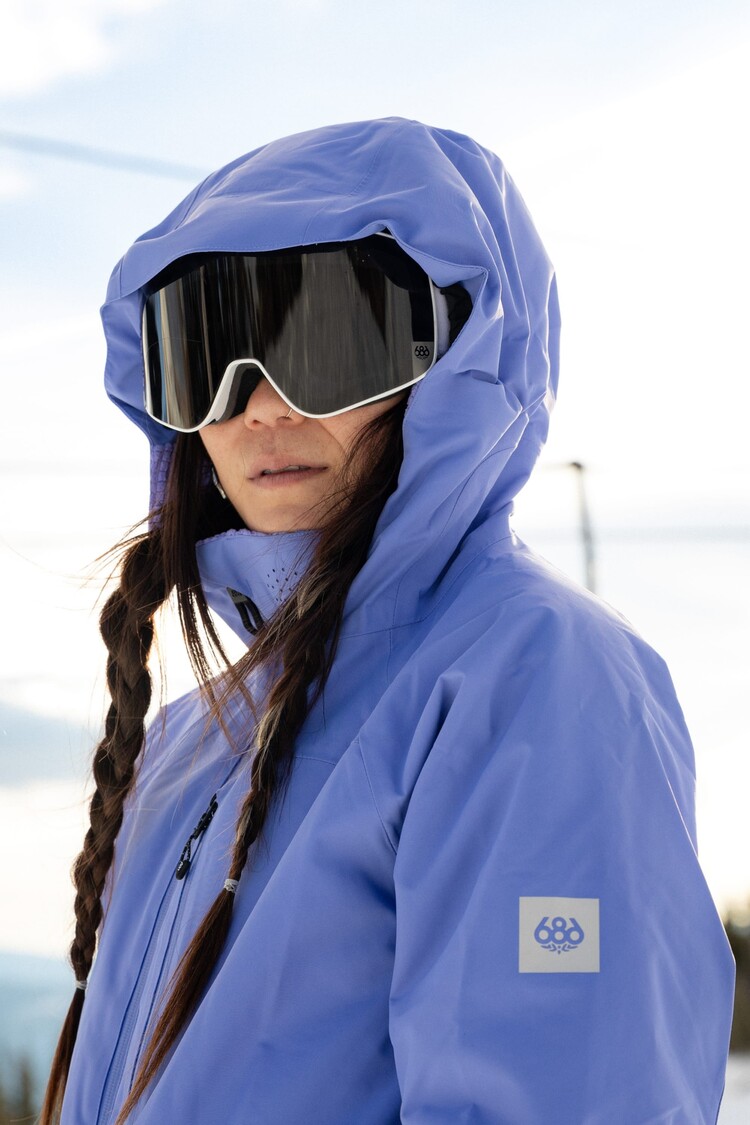 686 686 WOMENS HYDRA THERMAGRAPH JACKET ALPENGLOW BLUE
