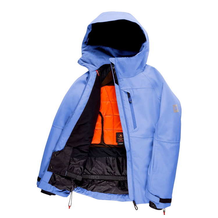 686 686 WOMENS HYDRA THERMAGRAPH JACKET ALPENGLOW BLUE