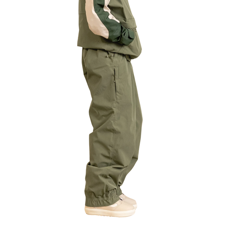 686 686 WOMENS OUTLINE SHELL PANT FATIGUE GREEN