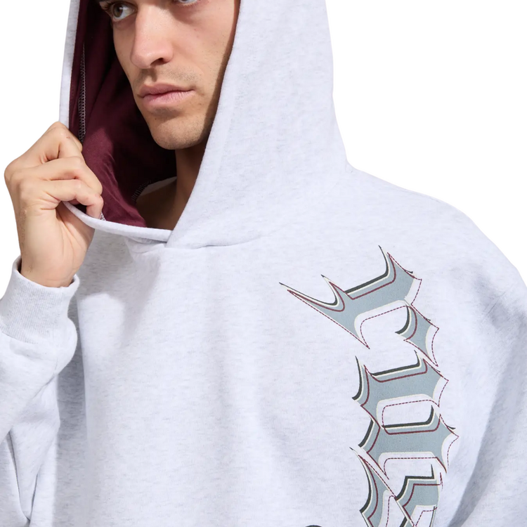 RUSTY RUSTY PRIMAL CONFUSION HOODIE ECRU MARLE