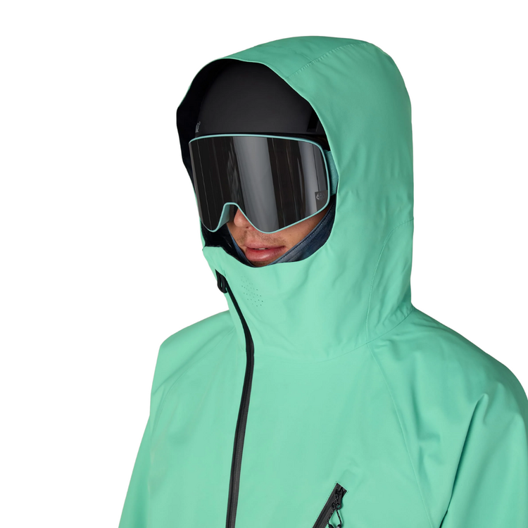 686 686 MENS HYDRA THERMAGRAPH JACKET WASABI COLORBLOCK