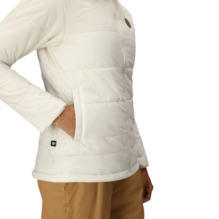 686 686 WOMENS THERMAL PUFF INSULATED JACKET LIMESTONE