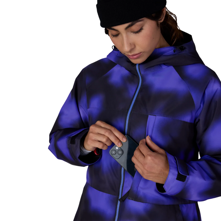 686 686 WOMENS ATHENA INSULATED JACKET ALPENGLOW BLUE DARK SKIES
