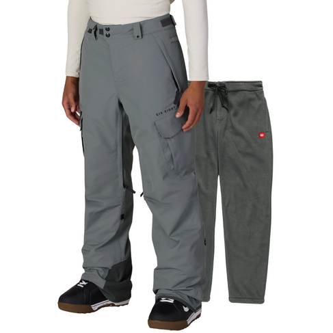 686 686 SMARTY 3 IN 1 CARGO PANT RHINO GREY