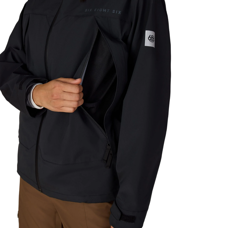 686 686 WOMENS SMARTY 3 IN 1 FRAMEWORK 3L JACKET BLACK