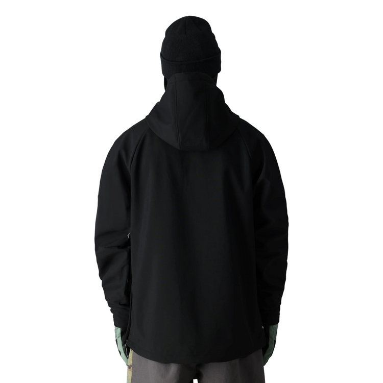 686 686 MENS Waterproof Hoody BLACK