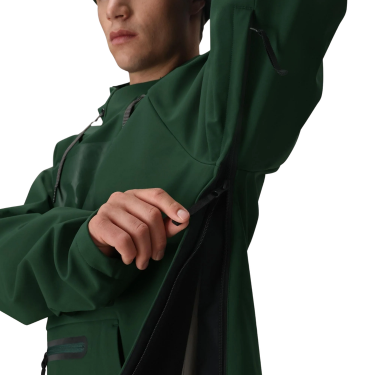686 686 MENS Waterproof Hoody PALE FIRN