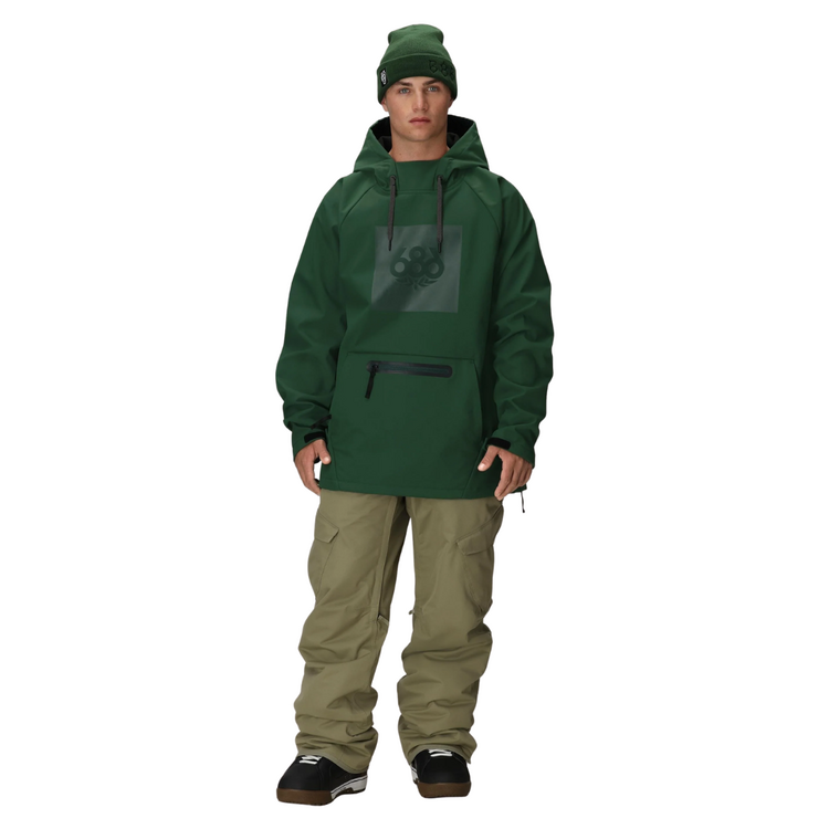 686 686 MENS Waterproof Hoody PALE FIRN