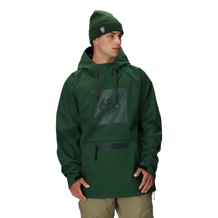 686 686 MENS Waterproof Hoody PALE FIRN
