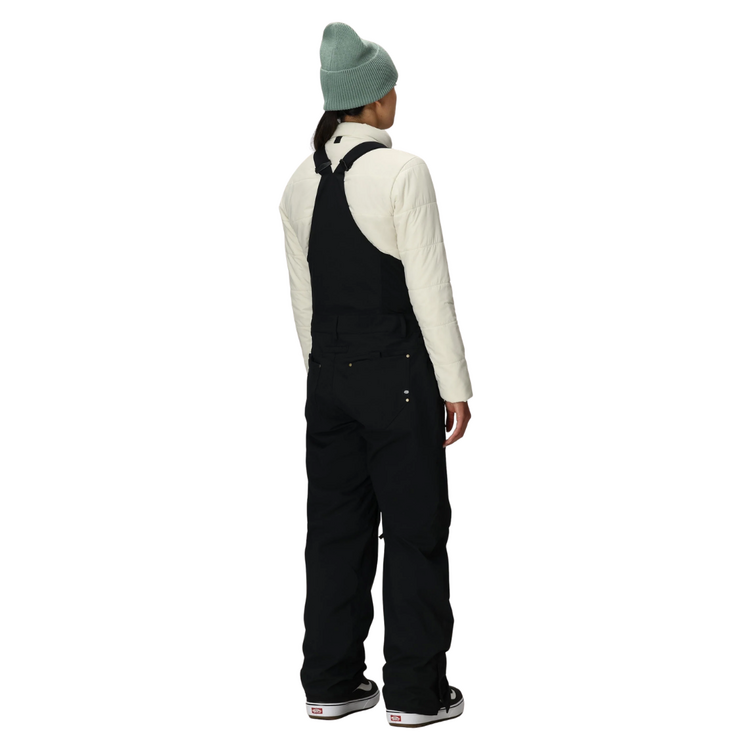 686 686 WOMENS BLACK MAGIC INSULATED BIB BLACK