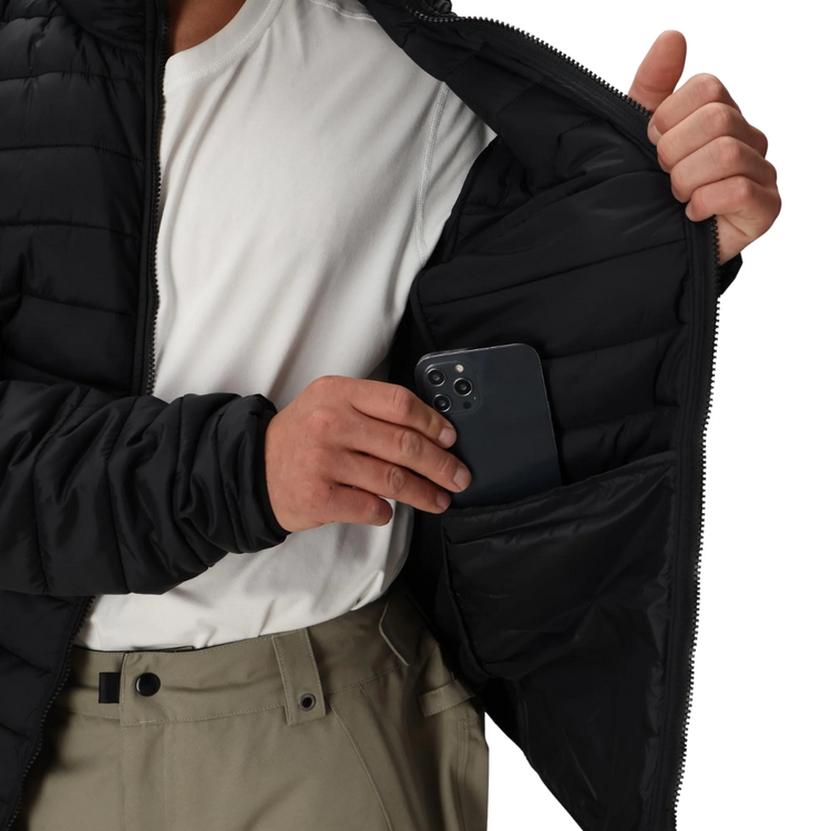 686 686 MENS THERMAL PUFF INSULATED JACKET BLACK