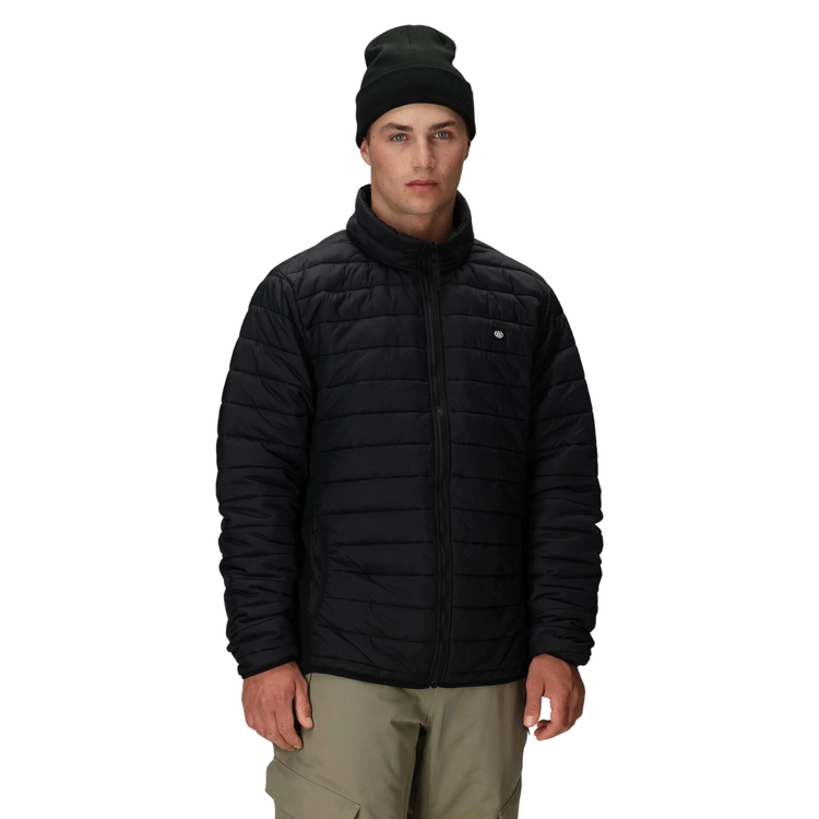 686 686 MENS THERMAL PUFF INSULATED JACKET BLACK