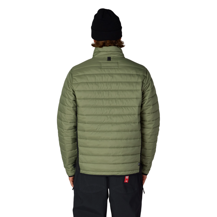 686 686 MENS THERMAL PUFF INSULATED JACKET FATIGUE GREEN