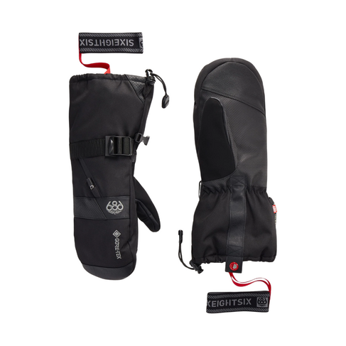 686 686 MENS GORE TEX SMARTY 3 in 1 GAUNTLET MITT BLACK