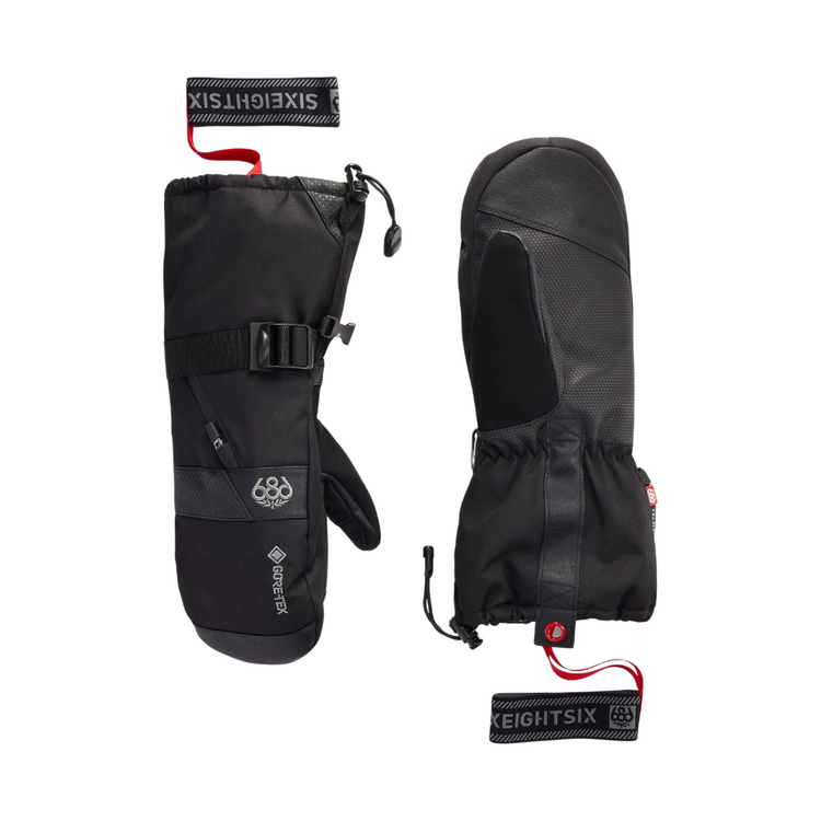 686 686 MENS GORE TEX SMARTY 3 in 1 GAUNTLET MITT BLACK
