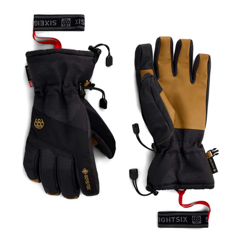 686 686 MENS GORE TEX LINEAR GLOVE BLACK CAMO